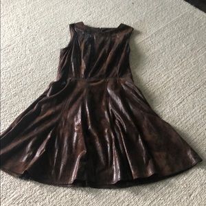Brown dress